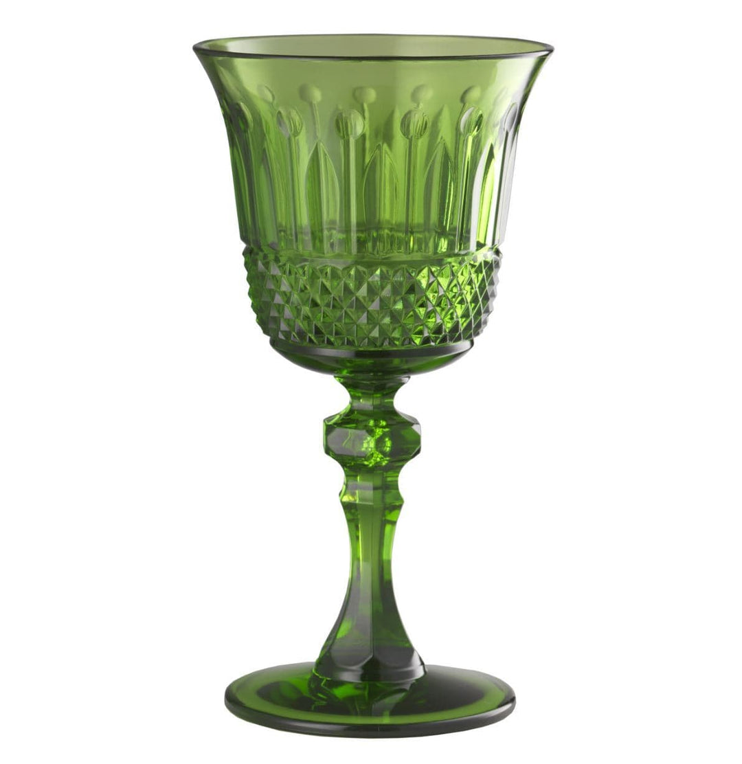 Mario Luca Giusti Water Glass Mario Luca Giusti Nuova Italia Goblet Green Brand