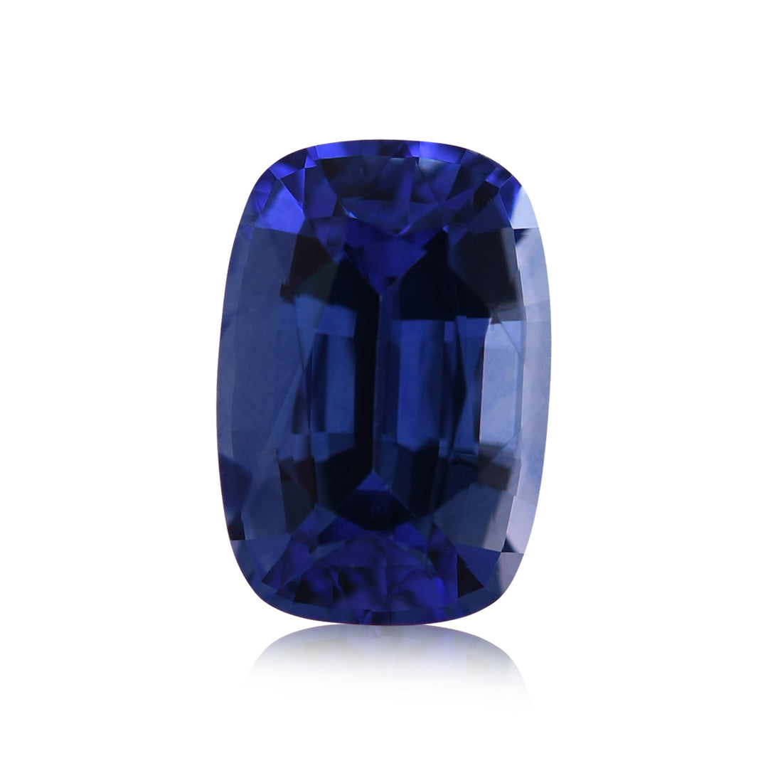 1.54 Carat Blue SRI LANKAN Cushion Sapphire