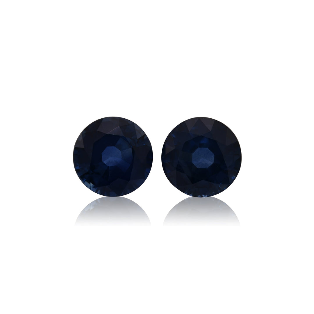 2.82 Carat Blue THAI Round Sapphire