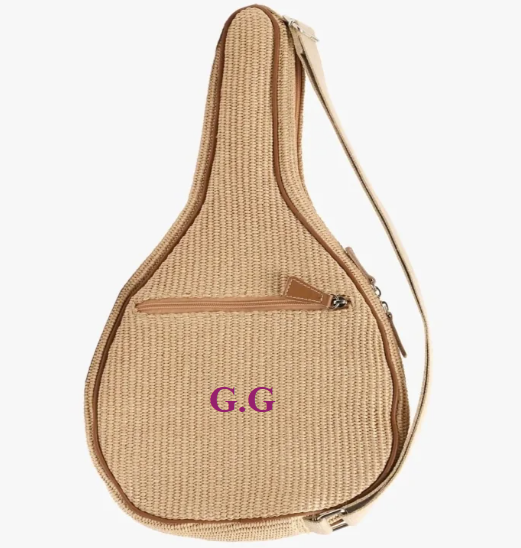 My Style Bags Personalised Padel Bag - Straw
