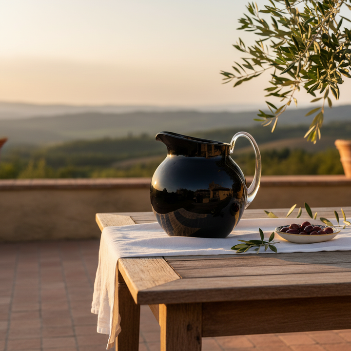 Plutone Jug Black – Tuscan Terrace